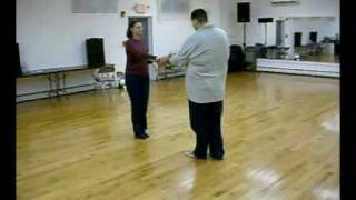 West Coast Swing Workshop Pattern 2 Steps with John Lindo 122909 at IM Gallery [upl. by Dannon927]