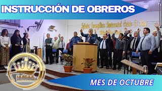 INSTRUCCIÓN DE OBREROS IEP CRISTO EL REY FC 1994 MES DE OCTUBRE 🔥 📖LA AUTORIDAD DE DIOS🔥 [upl. by Bolten450]