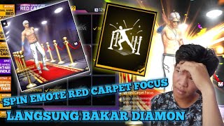 SPIN EMOTE RED CARPET FOKUS TERBARU  BAKAR DIAMON DEMI DAPET EMOTE INI [upl. by Cassy]