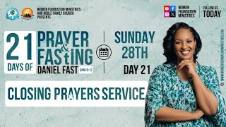 Declaration Night21 Days of Prayer amp Fasting“Ubufindo BwakuguyehoLk 19”Apostle Mignonne Kabera [upl. by Ydualc]