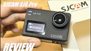 REVIEW SJCAM SJ8 Pro 4K Action Camera  Dual Screen 6Axis Gyro Stabilization  Any Good [upl. by Fleming]