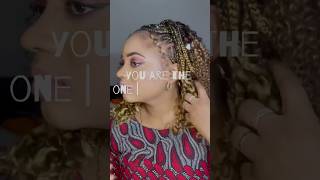 Modèle tendance 2024 demie tresses demi tissage braids coiffuressimples viralvideo shorts [upl. by Hanafee]