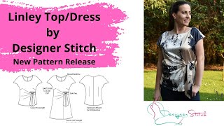 Sewing pattern review  Linley top by Designer Stitch DesignerStitch [upl. by Dorthea]