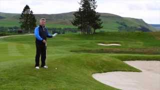 Gleneagles PGA Centenary Course Guide  Par 4 1st [upl. by Aivonas635]