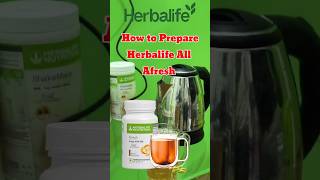 Herbalife nutrition all afresh prepare method  Call91 8807042542 herbalifetamil herbalife [upl. by Maximilien]