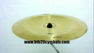 Btb20 Cymbals 20 inch Edge China cymbal Sample [upl. by Sipple]