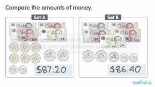 Comparing Money in Dollars and Cents [upl. by Omero]