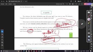 Pointers in C  Dynamic Allocation in Pointers  ClassXSEBA Chapter8  part4 [upl. by Joela323]