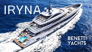 Exploring the Benetti’s Luxurious Superyacht IRYNA A Nautical Masterpiece [upl. by Sumerlin]