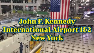 John F Kennedy International Airport Terminal 1amp2 tour and Air train ride [upl. by Elenaj986]