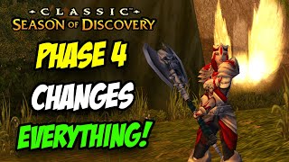 SoD PHASE 4 is HERE New Runes Heroic Raids Class Reworks and More [upl. by Ketchum486]