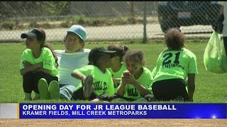 Mill Creek Junior Baseball League begins 63rd season [upl. by Nnylasor]