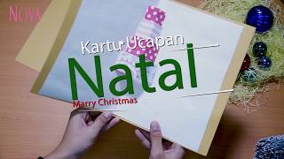 DIY Kartu Ucapan Natal [upl. by Andaira]