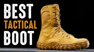 5 Best Tactical Boots for Military amp Combat [upl. by Lohcin75]