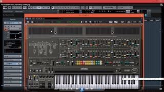 Arturia CS80 V Demo No Talking Just Preset Demo [upl. by Ellerred294]