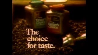 80s Ads Tasters Choice Coffee 1984 [upl. by Navannod]