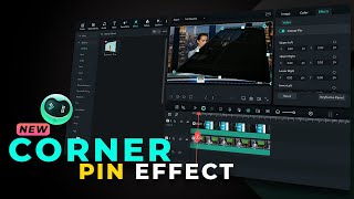 New Effect in Filmora  Corner Pin filmora [upl. by Donovan]