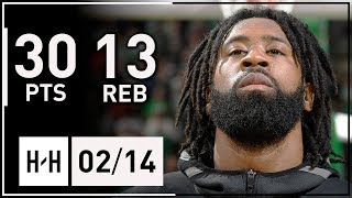 DeAndre Jordan CareerHIGH Full Highlights Clippers vs Celtics 20180214  30 Points 13 Reb [upl. by Florance894]