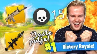 1 VAN MIJN BESTE POTJES SOLO OOIT  Fortnite Battle Royale Nederlands [upl. by Mercola]