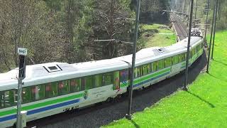 Der Voralpen  Express von Goldau bis Biberbrugg  Video Nr 42 [upl. by Australia557]