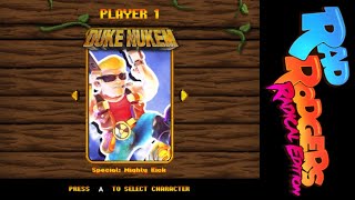 Rad Rodgers Nintendo Switch  Playing as Duke Nukem [upl. by Anerhs]