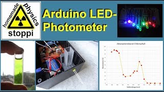 DIY LEDPhotometer with Arduino  LED Photometer mit Arduino [upl. by Benoit]