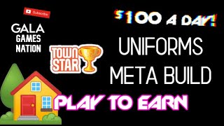 🏘️ TOWN STAR  UNIFORMS BUILD 🔴 LIVESTREAM  PLAY 2 EARN [upl. by Borroff]