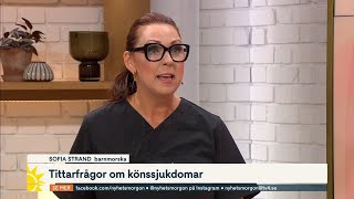 Barnmorskan om könssjukdomar ”Man kan bli hämtad av polis”  Nyhetsmorgon  TV4 amp TV4 Play [upl. by Ellennahc]