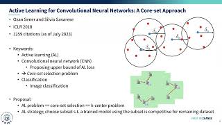 Active learning for convolutional neural networks A core set approach 설명 [upl. by Salomie881]