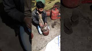 5 kg gas cylinder refill pricegas stove 5 kg hp gas cylinder refilling [upl. by Akinna]