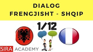 112 Dialog Frengjisht  Shqip  Meso Frengjisht pemes dialogjeve   Francais  Albanais [upl. by Bracci]