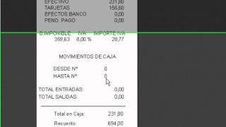 Cierre de día  turno y recuento de caja [upl. by Rock]