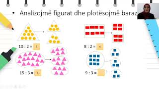 Klasa 2  Matematikë  Pjesëtimi dhe shenja për pjesëtim [upl. by Walters]