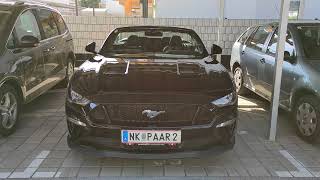 Morgen Donnerstag V8 Cabrio Zeit 50 Liter Konvertible Ford Mustang Sommeranfang am 20 Juni 2024 [upl. by Willmert]