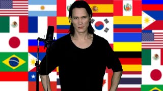 Singing 20 National Anthems Metal Medley [upl. by Chaiken]