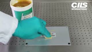 Grease Rub Test  8200HT  DRD Ribbon  CILS International [upl. by Eddana]