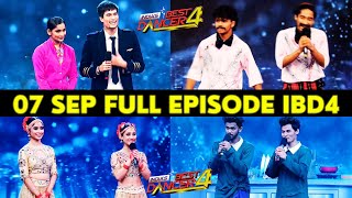 07 September 2024 Full Episode Indias Best Dancer 4  All Contestants Scoring Today in IBD Season 4 [upl. by Atkins]