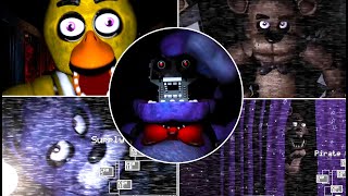 FNAF IN REAL TIME  ALL Animatronic Events  Jumpscares [upl. by Lynette677]