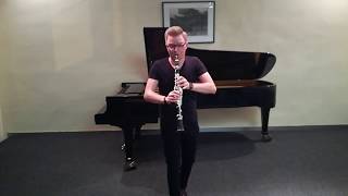 Jörg Widmann  Fantasie for clarinet solo [upl. by Mirilla]