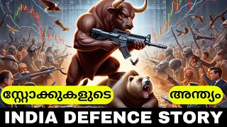 Defence Stocks Crash Malayalam [upl. by Atiloj469]