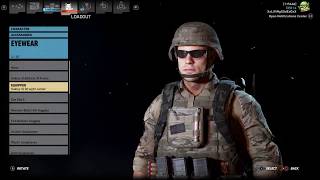 Modern United States Army 11B Infantryman outfitloadout in ghost recon wildlands commentary [upl. by Aohk]