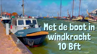 Met de boot in Windkracht 10 Bft [upl. by Nivra]