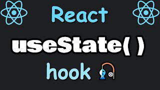 React useState hook introduction 🎣 [upl. by Ecnav]