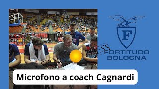 Microfono a coach Cagnardi [upl. by Afesoj]