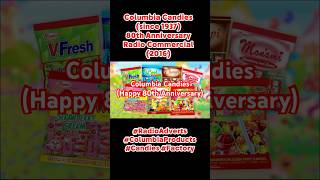 Columbia Candies since 1937 80th Anniversary Radio Commercial 2016 radio commercials [upl. by Eniahs480]