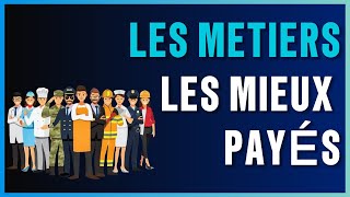 Les 25 Métiers les MIEUX PAYÉS du Monde [upl. by Navek]