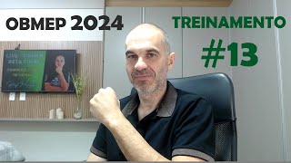 Treinamentos para OBMEP 2024 13 ⭐ LIVE CHEGANDO [upl. by Rici829]