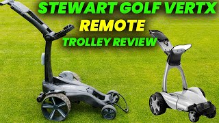 Stewart Golf Vertx Remote Trolley Review The Future of Golf Trolleys [upl. by Tiny]