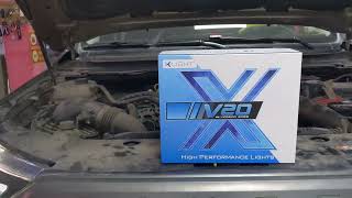 Ford Ranger nâng cấp bilaser Xlight V20L tại  Fixauto  Hotline 0879156699 [upl. by Ecinaej]