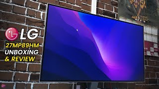 UPGRADING My SETUP With LG 27quot 4 Side Borderless Monitor Unboxing amp Review 27MP89HM [upl. by Imarej]